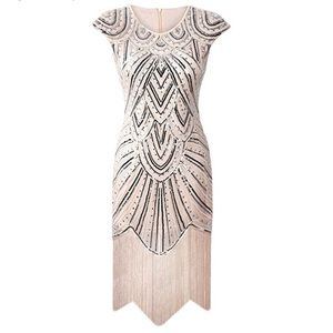 PrettyGuide Woman’s 1920s Flapper Dress (XL)